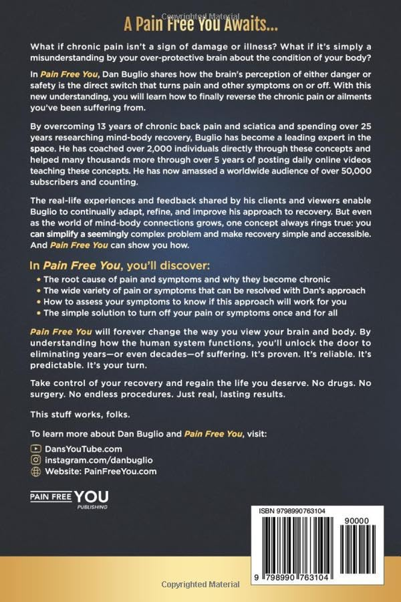 Pain Free You: Teach Your Brain to End Your Pain image number 1
