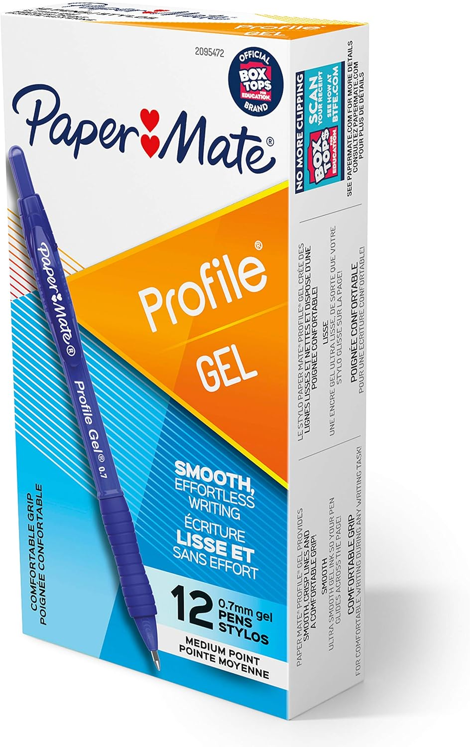 Paper Mate Gel Pen, Profile Retractable Pen, 0.7Mm, Assorted, 36 Count image number 5