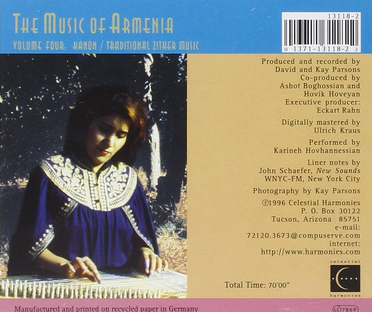 The Music of Armenia Vol 4: Kanun