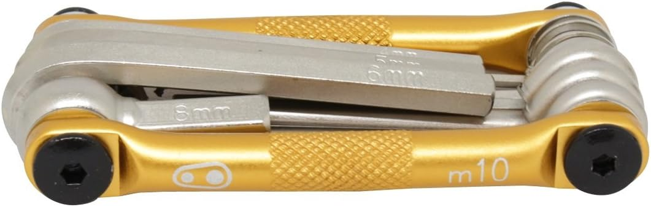 Crank Brothers Multi Bicycle Tool (10-Function, Gold) image number 5