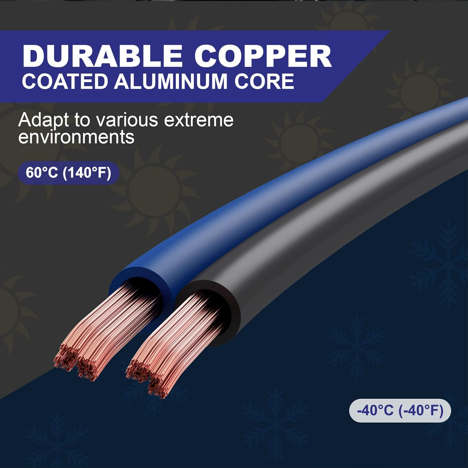 EXTRESPO Heavy Duty Jumper Cables - 4 Gauge 20 Feet 600Amp Automotive Booster Cables for Car Battery, for Car, SUV and Trucks, Jumper Cables Kit with Carry Bag, Gloves, Brushes (4Gauge &times; 20Ft) image number 3