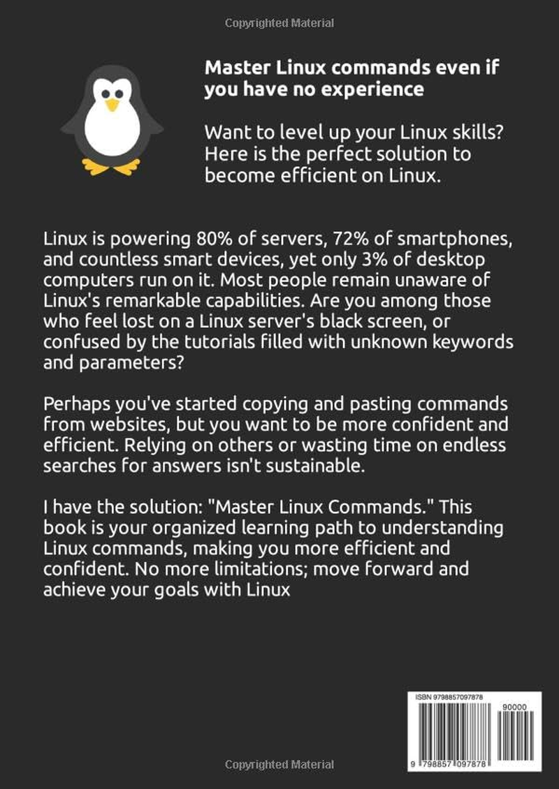 Master Linux Commands: the Essential Linux Commands Handbook: Level up Your Linux Skills and Uncover the Secrets of Scripts. image number 1
