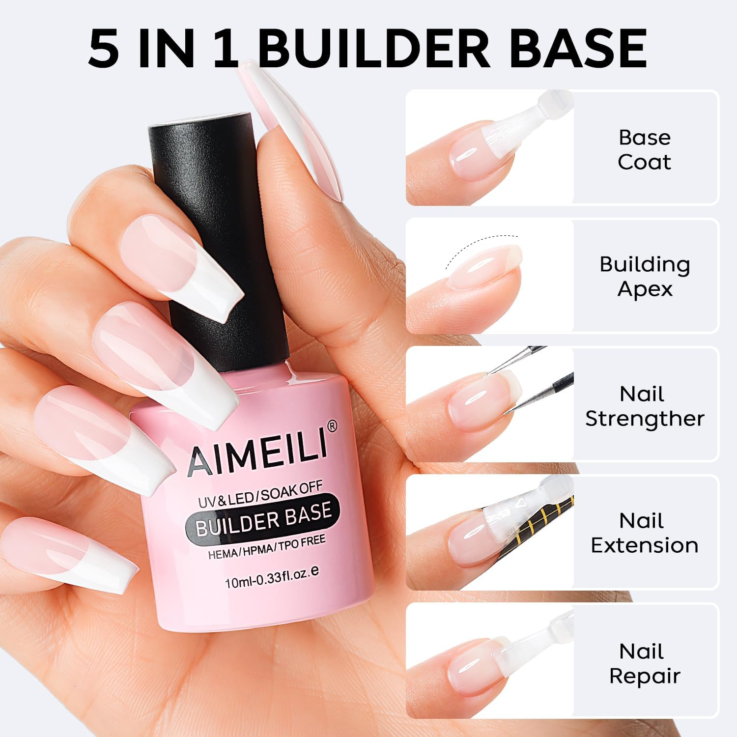 AIMEILI 5 in 1 Builder Base Gel image number 2