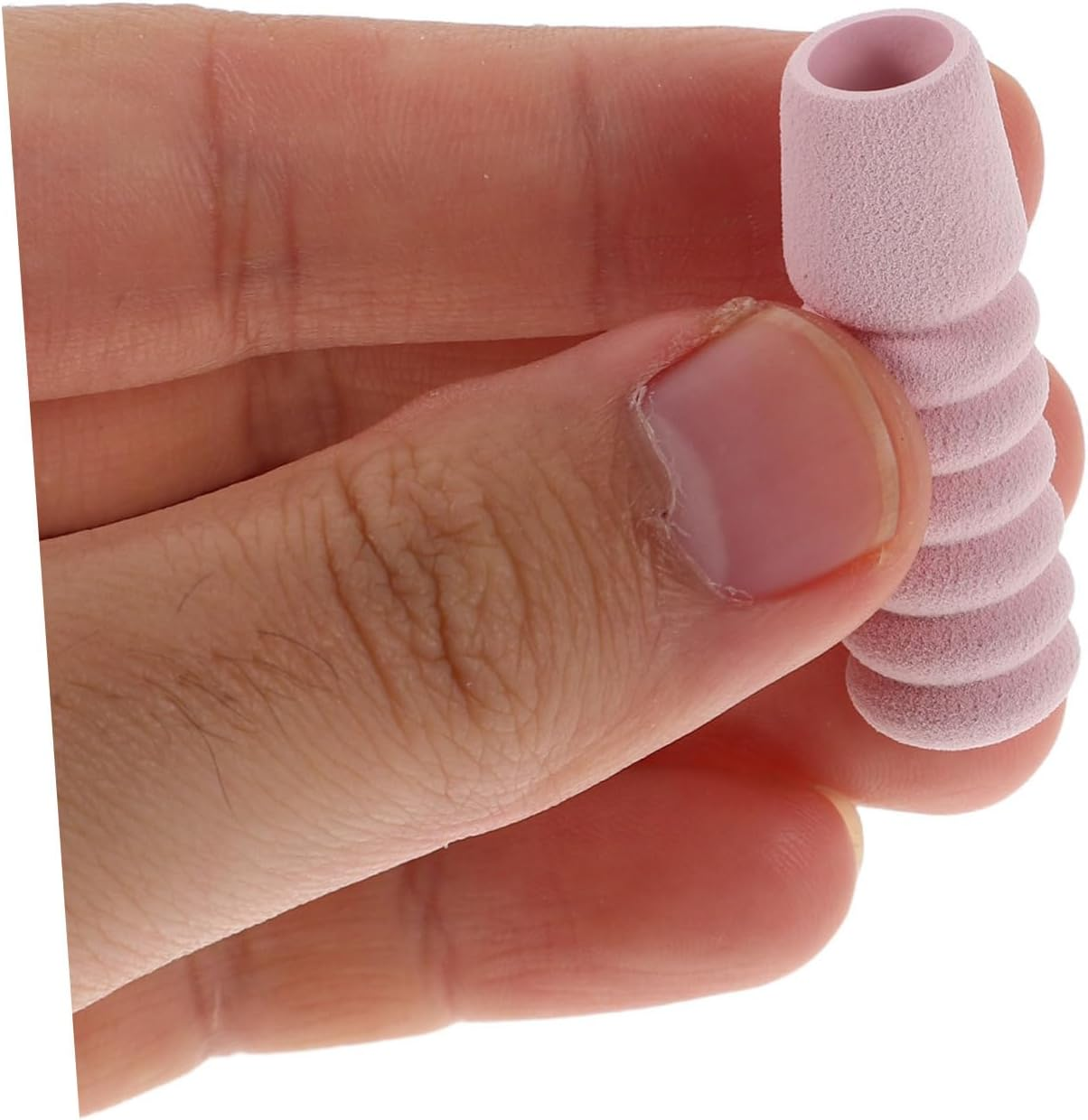 OATIPHO 60Pcs Non Slip Sponge Sleeve Cuticle Nipper Handle Covers for Professional Nail Supplies Sweat Absorbing Cold Resistant Protective Nail Art Tools Accessories for Home and Salon Use - Pink image number 6