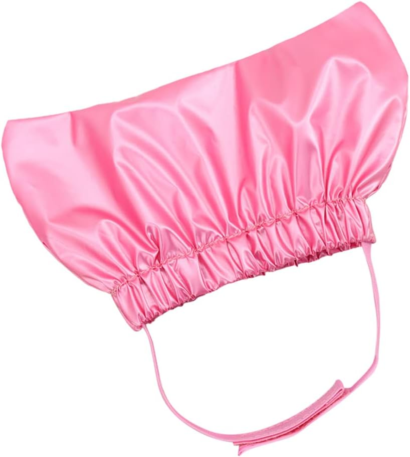 STOBOK Pet Shower Cap Cat Shower Supply Dog Bath Cap Waterproof Cat Cap Overhanging Pet Bath Head Cap for Cat Kitten Shower Cap Bath Ear Covers Pet Shower Hat image number 5