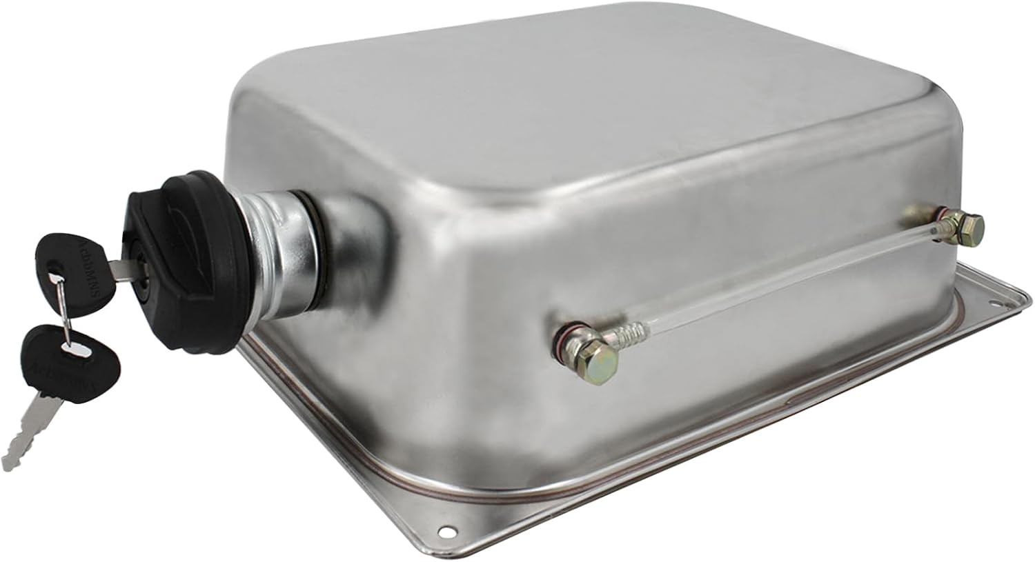 Acbbmns 8L Air Diesel Heater Fuel Tank with Lock and 2 Keys, Stainless Steel Petrol Fuel Tank for Cars Trucks image number 2