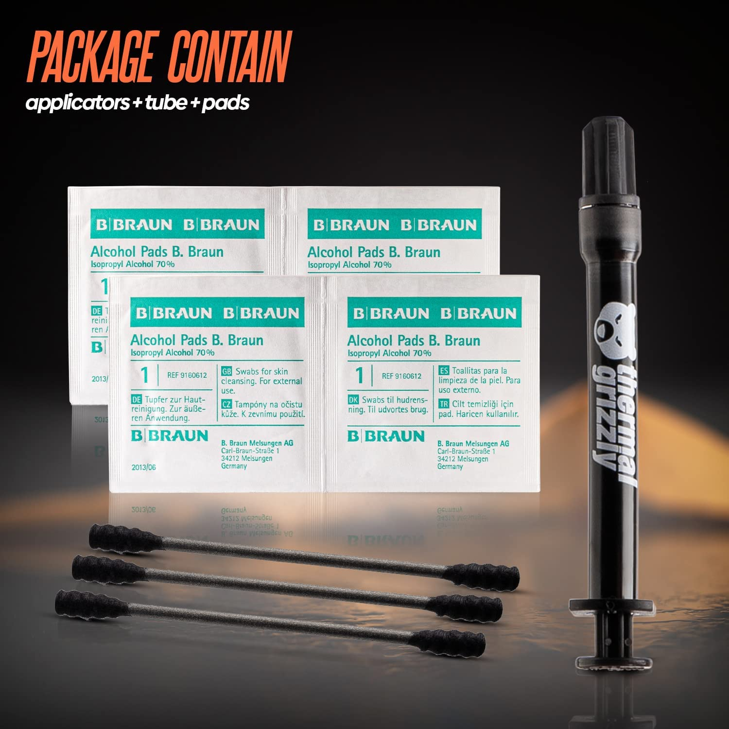 Thermal Grizzly Conductonaut Thermal Grease - 1 Gram Set + 3 Applicator + Spatulas & Pads - Liquid Metal Thermal Paste for Cooling the CPU, GPU Value Pack image number 3