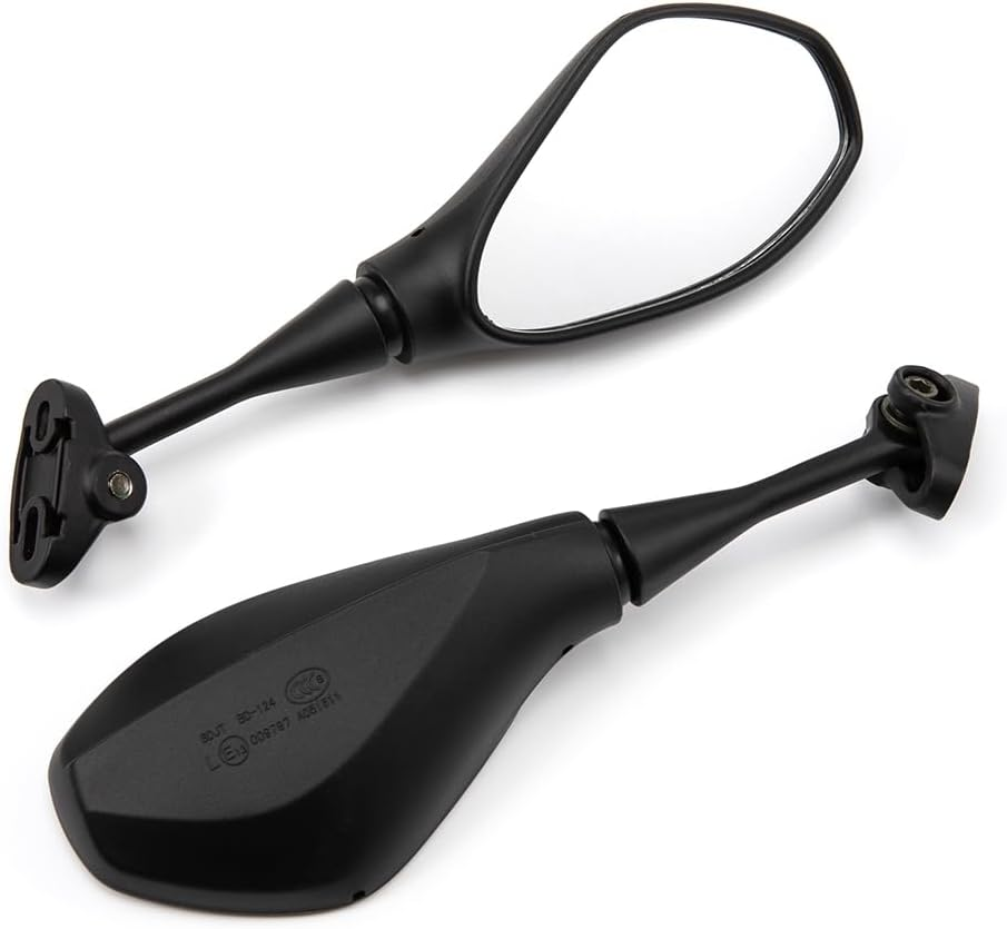 Motorcyclce Mirrors Rearview Mirror Motorbike Side Mirror Fit for CBR600/CBR900/CBR1000 - Black-5505 image number 3