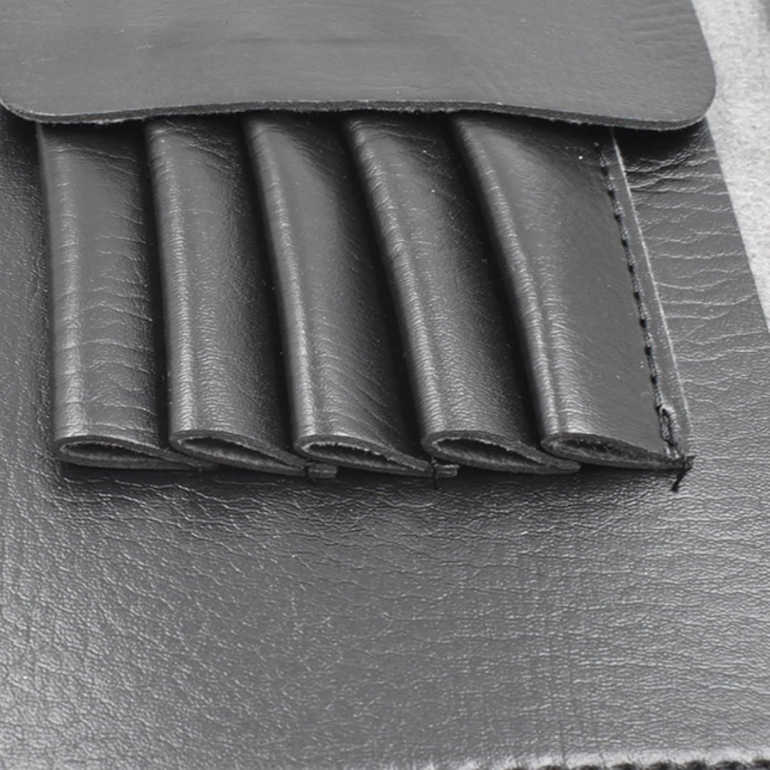 Hairdressing Bag for Professionals, PU Leather Hairdressing Bag, Scissor Holster, Scissors Bag, Hairdresser, Shoulder Belt Scissor Holder, Hairdressing Tool Bag, Hair Styling Tools Bag for Hair image number 6