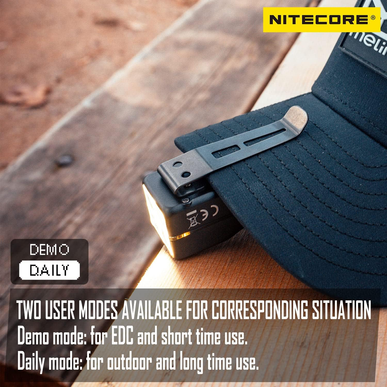 Nitecore T4K 4000 Lumen LED USB-C Rechargeable EDC Keychain Flashlight with NITECORE Tag image number 1