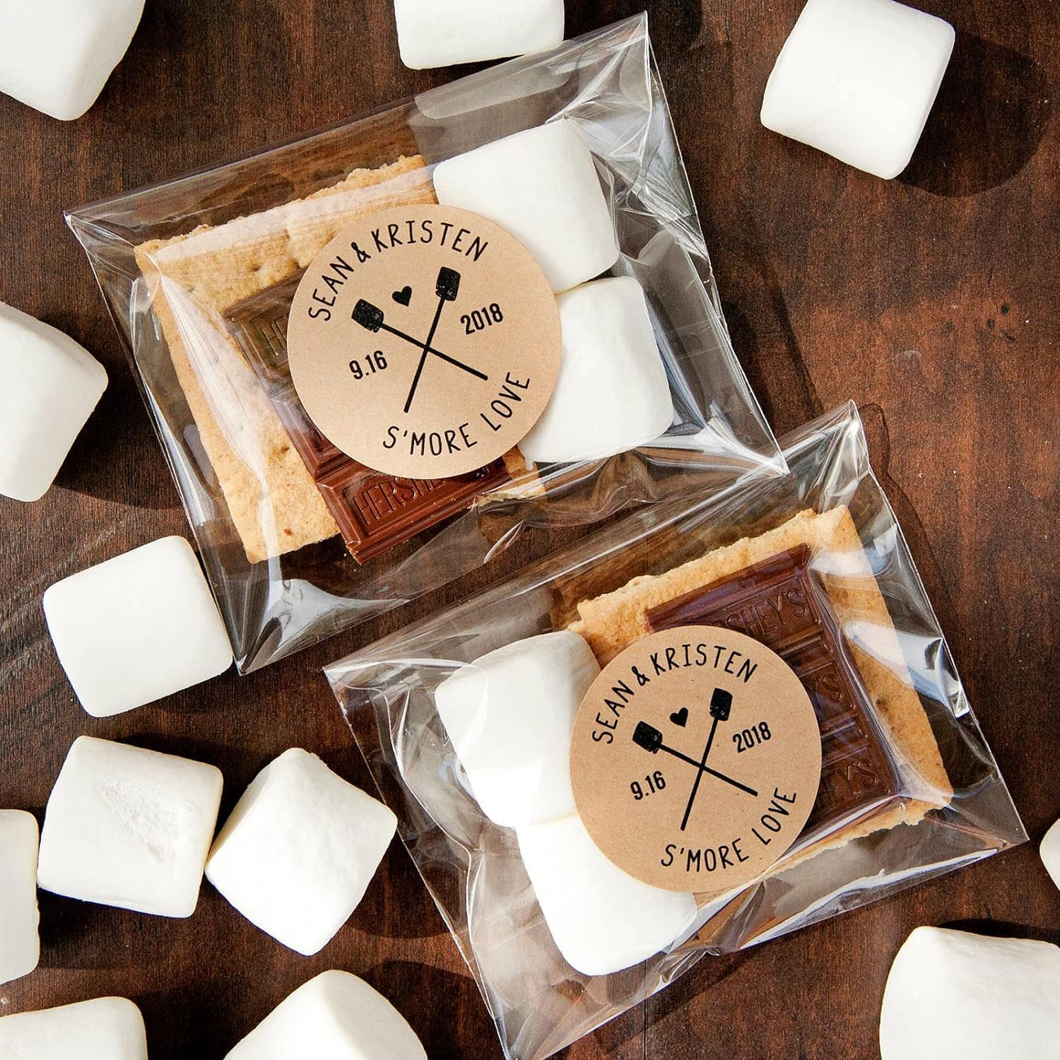 Limcryspp 200 Pcs Clear Self Sealing Cellophane Bags 5X7 Inches Resealable Plastic Poly Bags Cookie Bags for Packaging Treats Gifts Candy Bread Etc (20 X30)