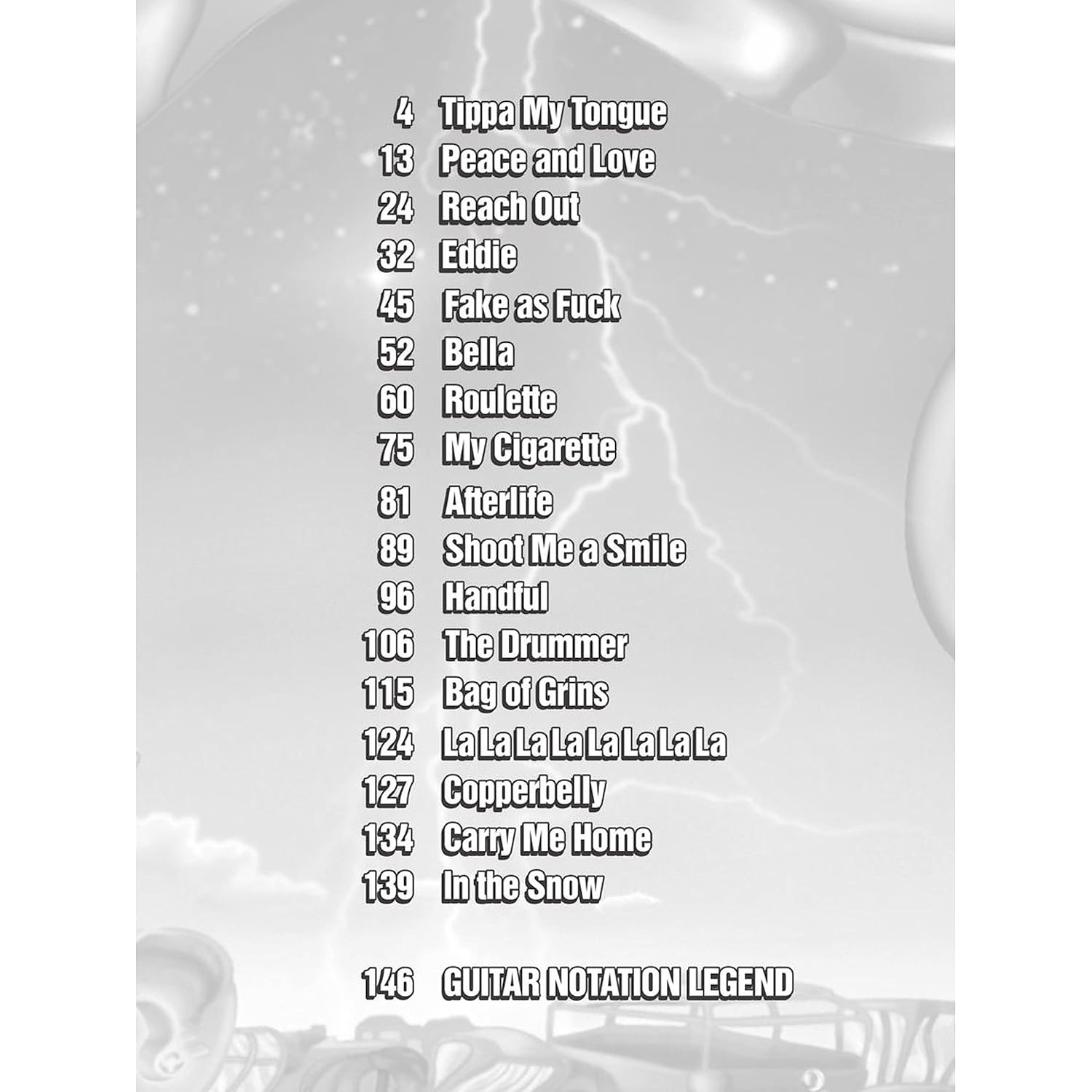 Red Hot Chili Peppers - Return of the Dream Canteen: Guitar Recorded Versions Songbook with Notes and Tab and Lyrics image number 2