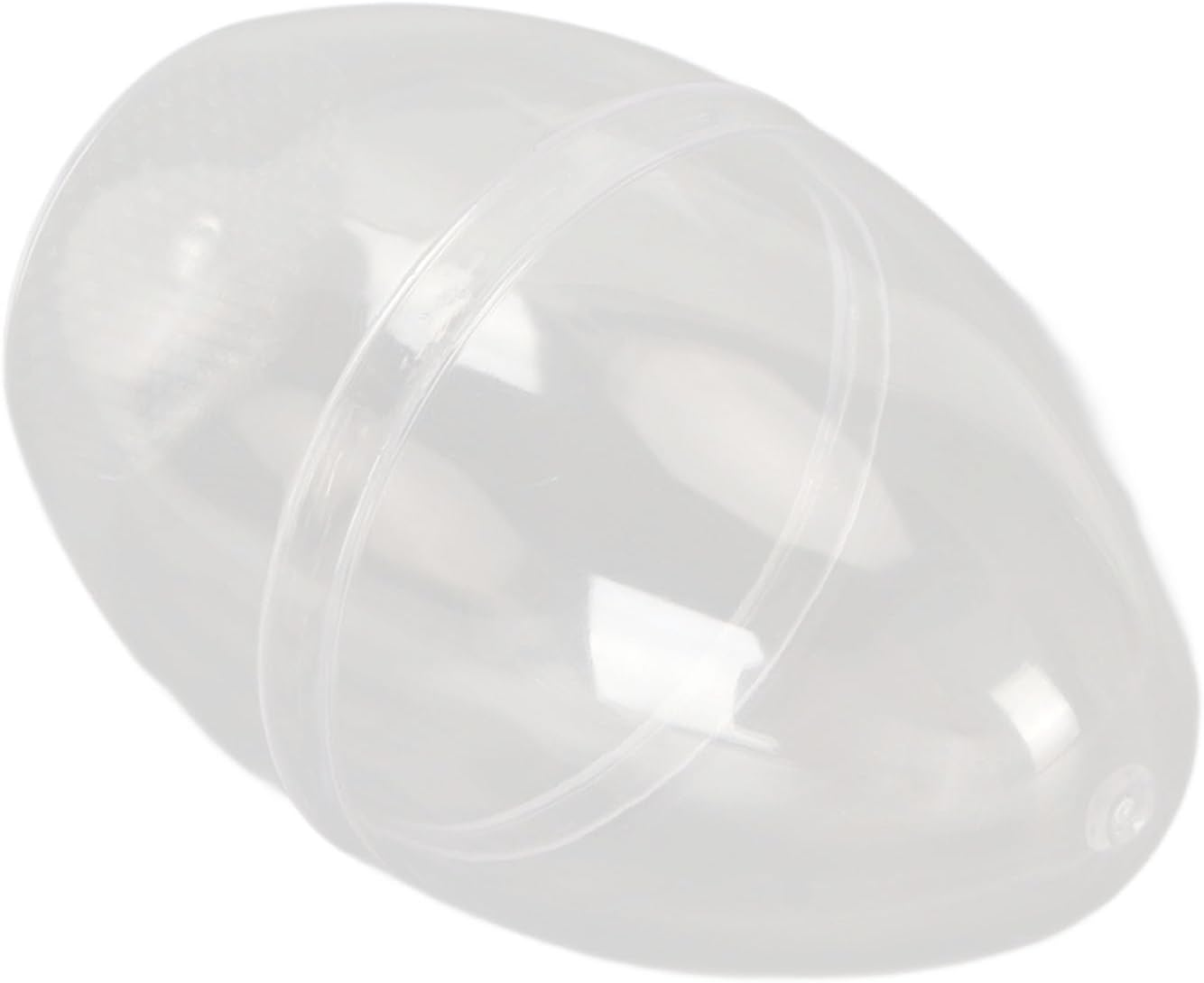 OKJHFD 5Pcs Makeup Sponge Storage Box Case Portable Transparent Egg Shaped Sponge Blender Holder Carring Case Storage Box Clear Hard Container Protector. image number 2