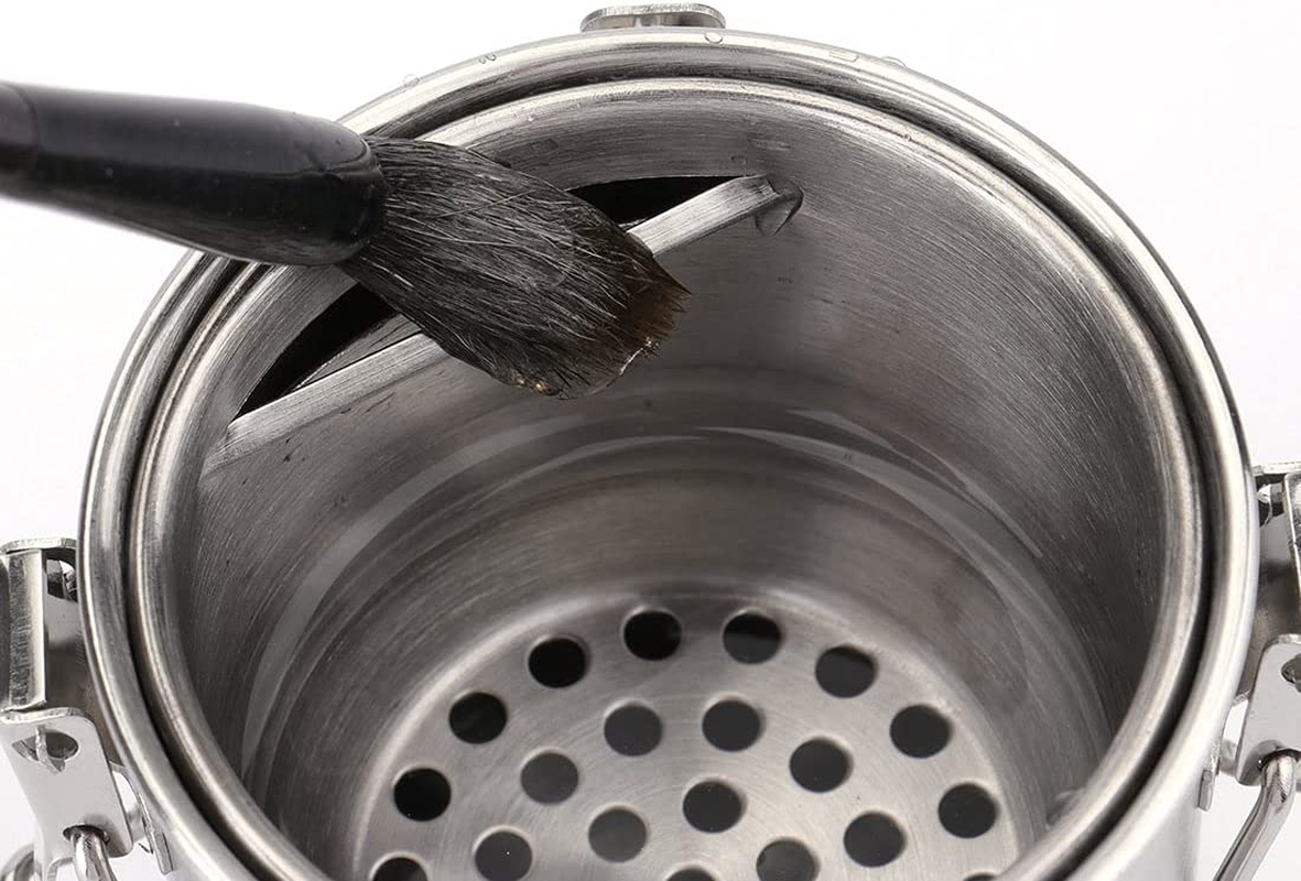 Tosnail Stainless Steel Leak-Proof Paint Brush Washer with Removable Filter Screen - Small