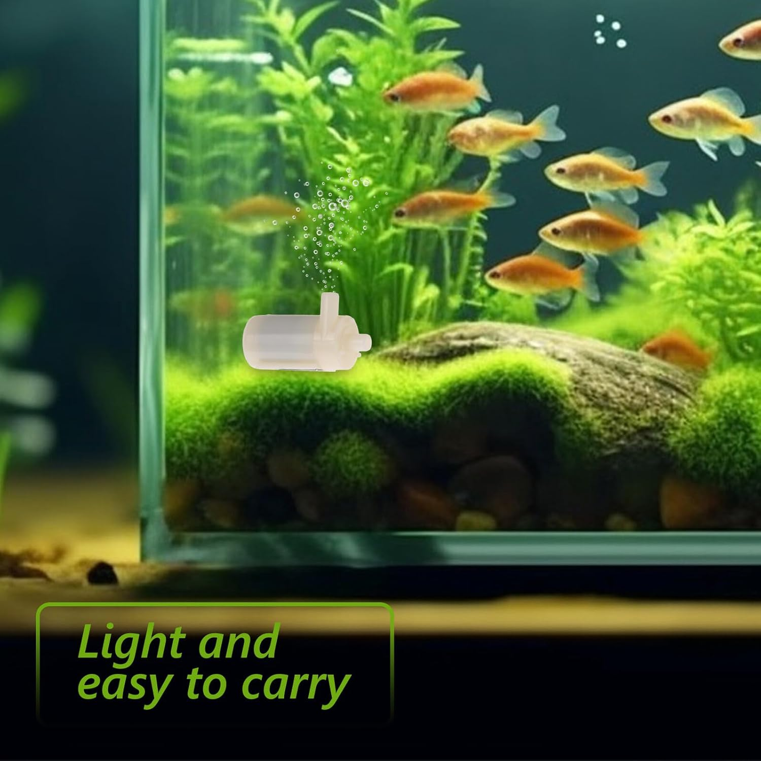 Anneome USB Mini Submersible Water Pump 3V-5V Low Voltage Micro Aquarium Pond Fountain Pump 1M Cable and 25Cm Dual-Use Line for Fish Tank and Outdoor Fountain image number 2