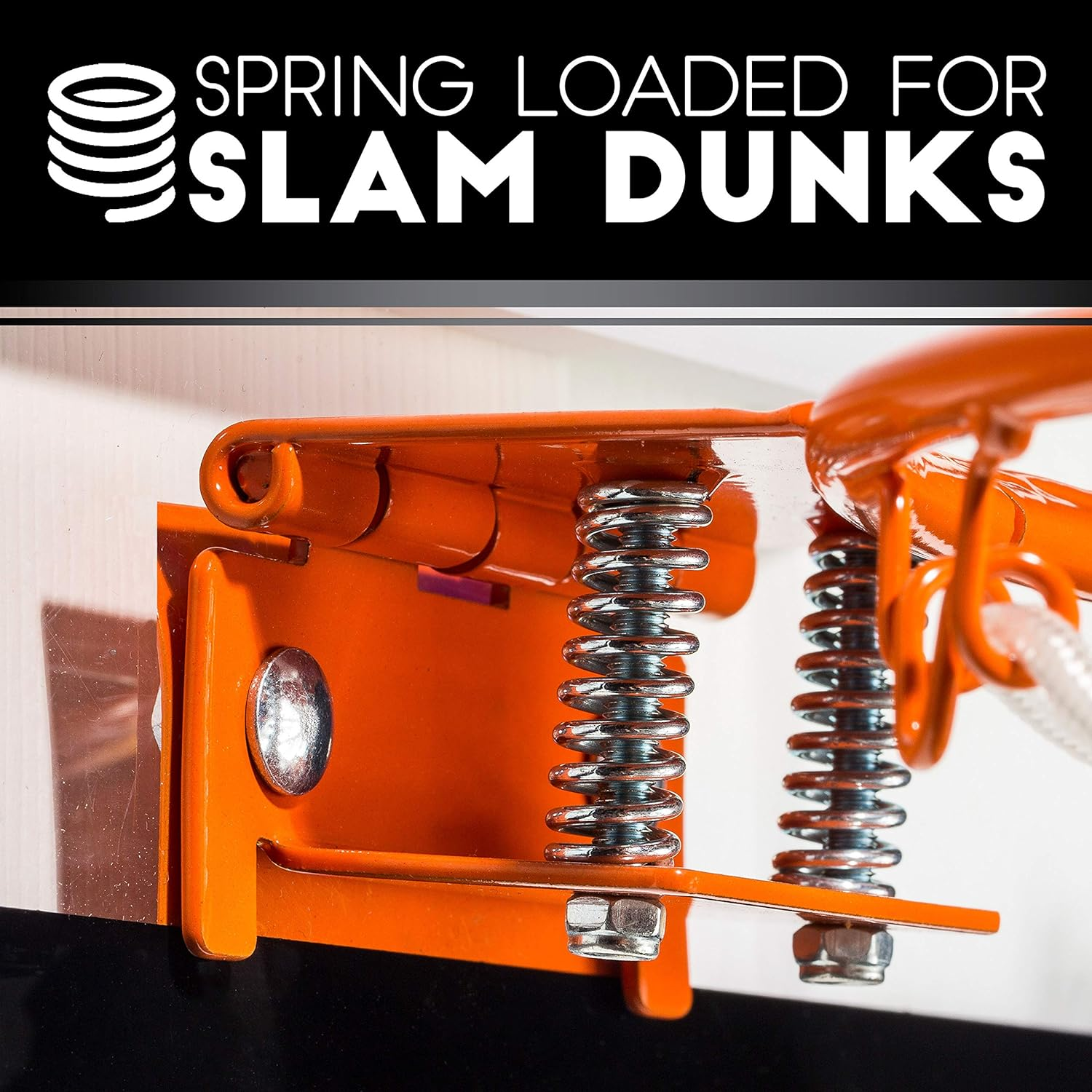 Franklin Sports Mini Basketball Hoops - Kids Indoor over the Door Mini Hoop + Basketball Sets - Perfect Game Accessory for Bedroom + Office - Led image number 6