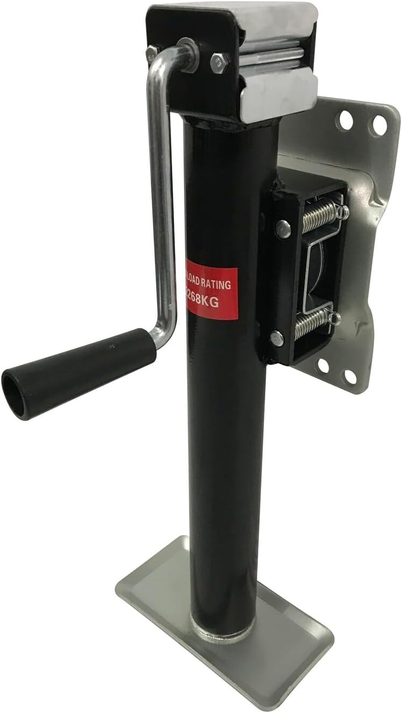 TRA Australia 2000Kg Caravan Trailer Manual Jack Stand with Draw Bar Fitment