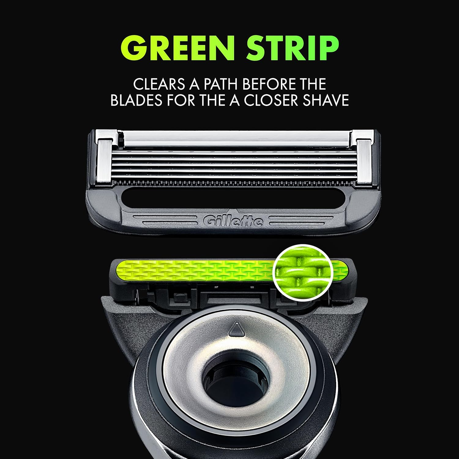 Gillettelabs with Exfoliating Bar Razor for Men 1 Count image number 1