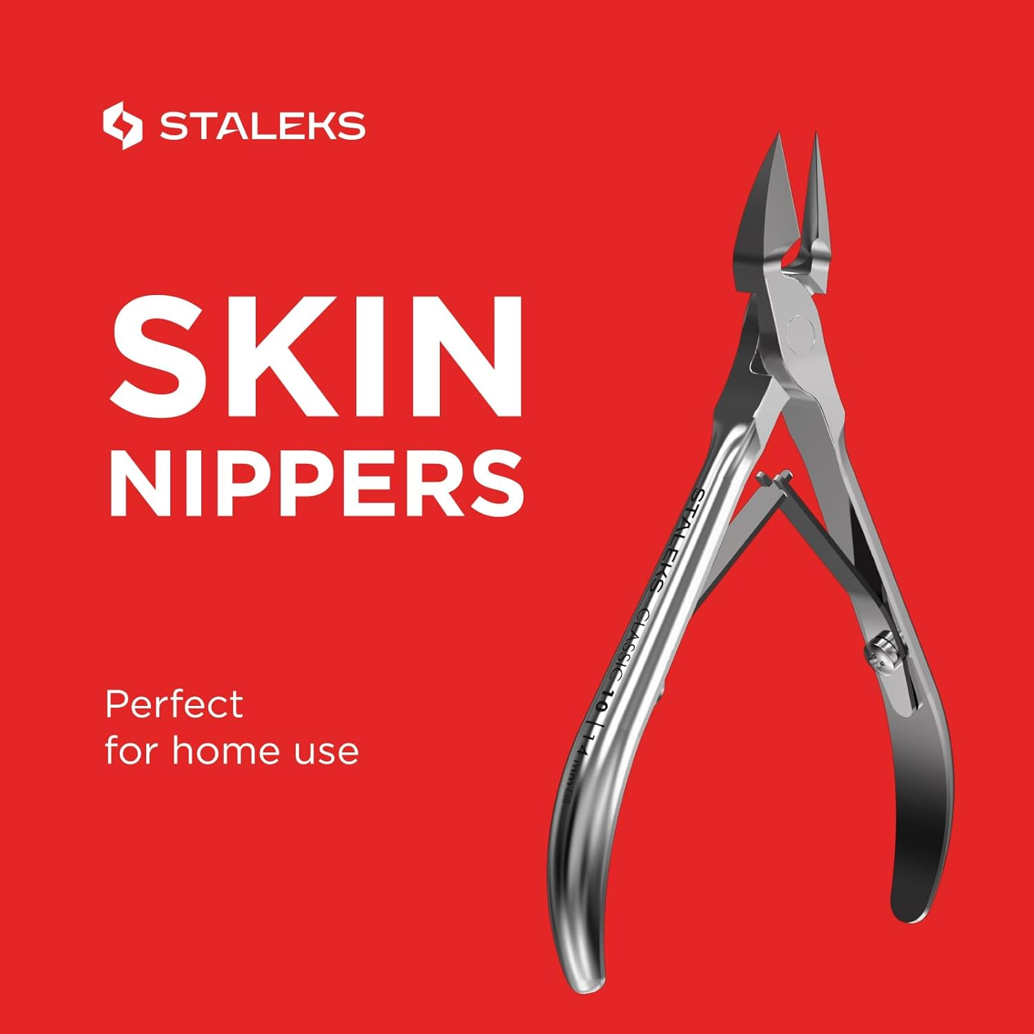 Staleks CLASSIC 10 Cuticle Nippers &ndash; 14 Mm Blades &ndash; Stainless Steel &ndash; Comfortable Grip &ndash; for Home Manicure and Pedicure image number 3