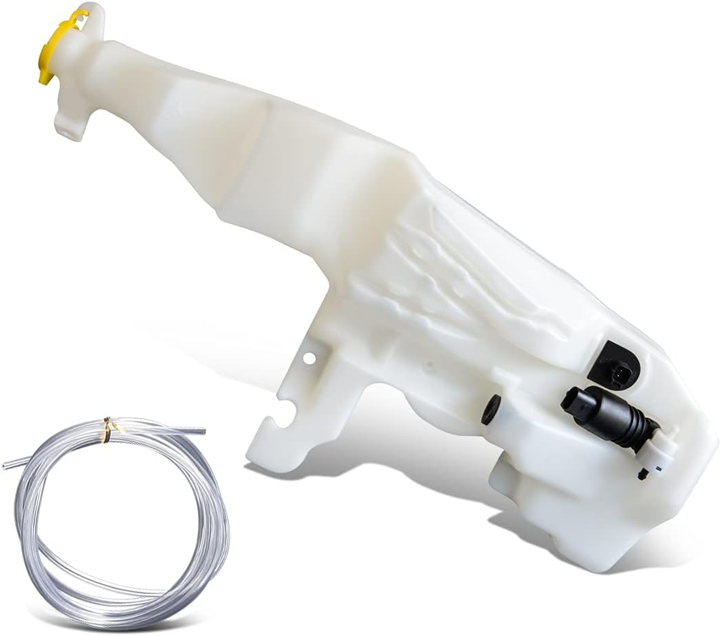 DNA Motoring OEM-WT-CH1288220 Factory Style Windshield Washer Fluid Reservoir W/Pump Cap & Sensor Compatible with 11-15 Grand Cherokee image number 1