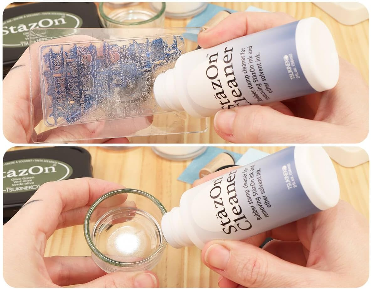 Tsukineko - Stazon Solvent Ink Pad - Jet Black (SZ000031)