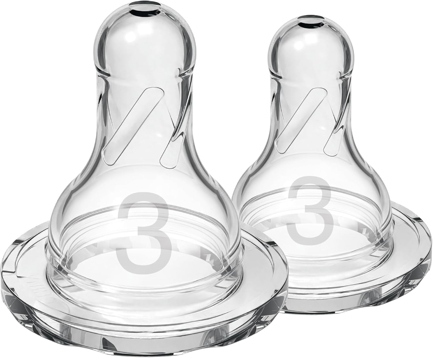 Dr. Brown'S Options with Level 3 Narrow Neck Teats, Clear image number 1