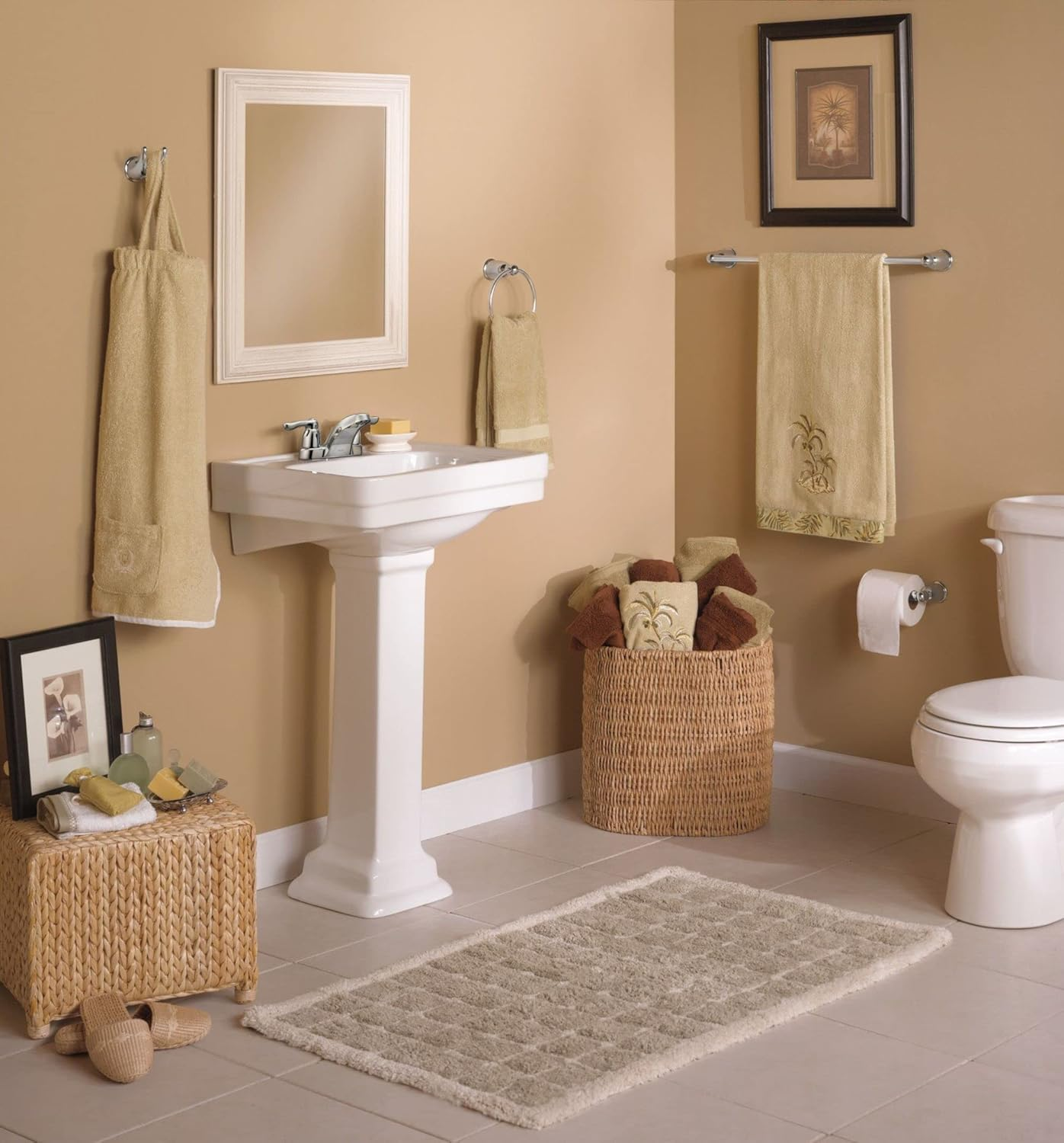 Moen YB8099CH Mason Collection Replacement Toilet Paper Roller, Posts Sold Separately, Pack of 1, Chrome - Satin Nickel image number 7