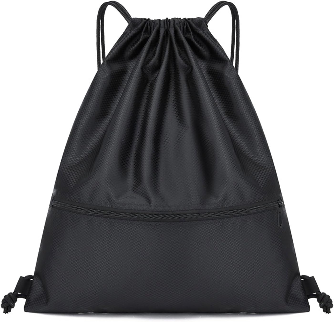 Drawstring Backpack String Bag，Water Resistant Gym Drawstring Bag for Men Sports Sackpack，Women and Children，Backpack for Sport, PE, Swim, Beach, Yoga, Travel image number 4