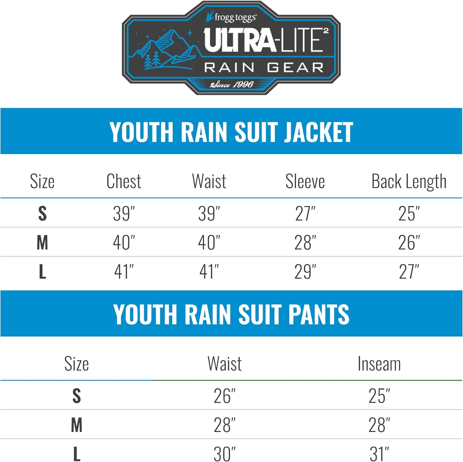 FROGG TOGGS Youth Ultra-Lite2 Waterproof Breathable Rain Suit image number 4