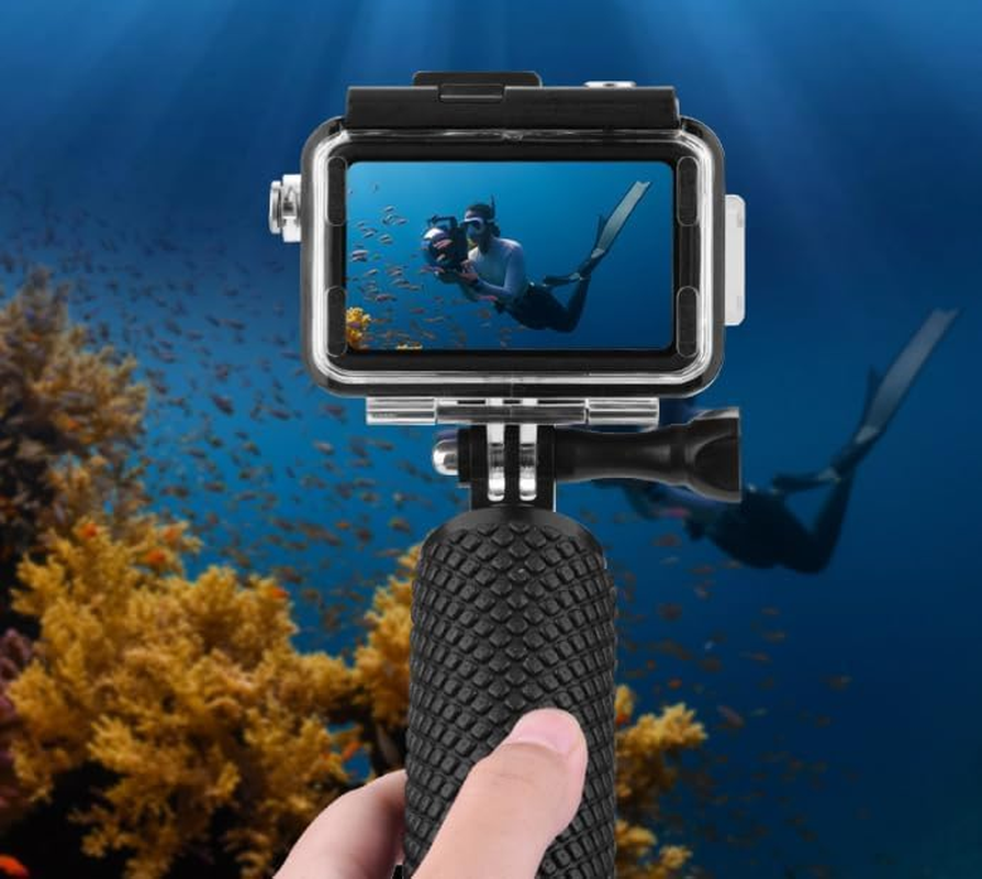 DJI Osmo 5 Action 4 Action 3, 60M/164FT Underwater Housing Shell, Waterproof Housing Case for Protective Underwater Dive Housing Case Shell with Bracket Accessories image number 1