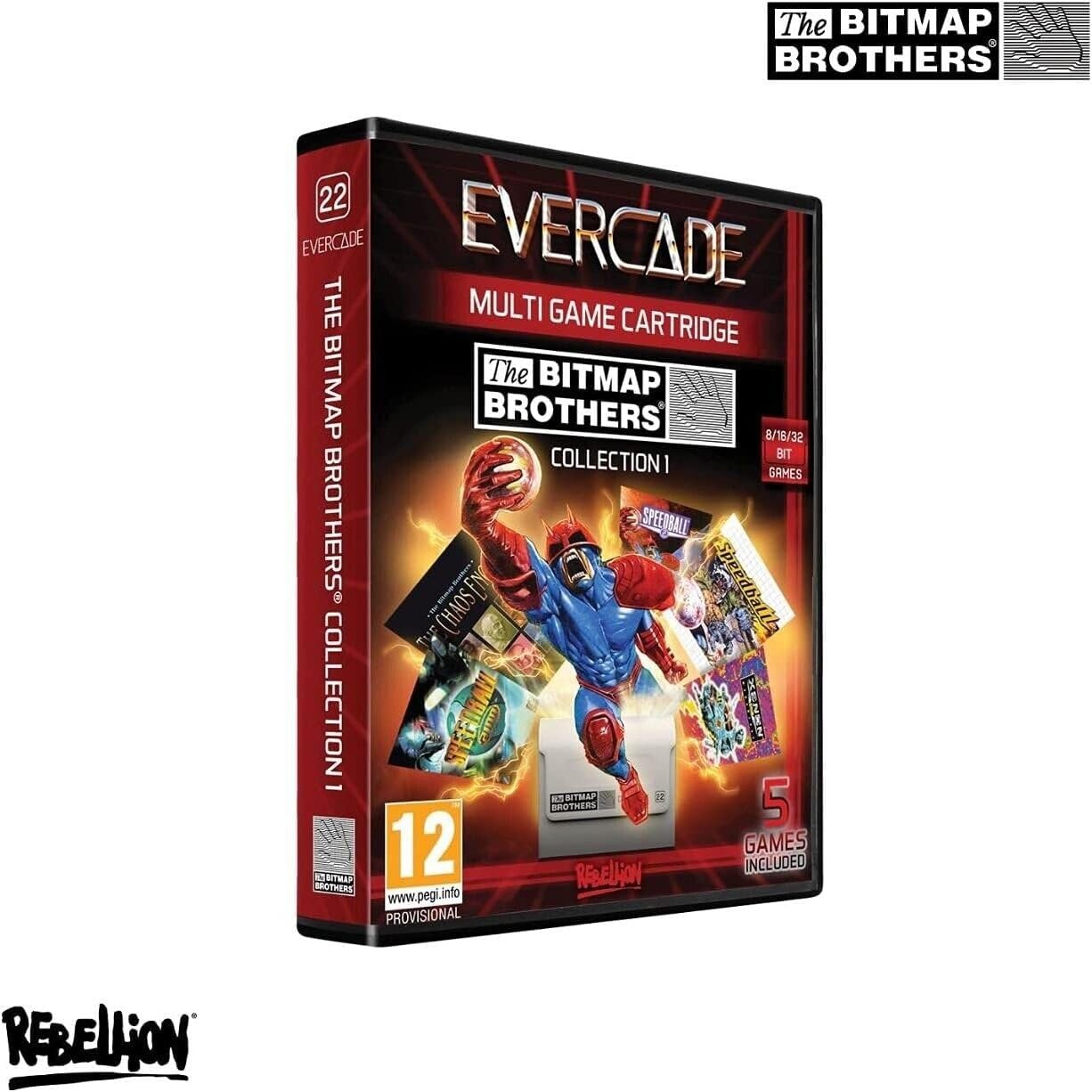 Evercade the Bitmap Brothers Multigame Cartridge 1