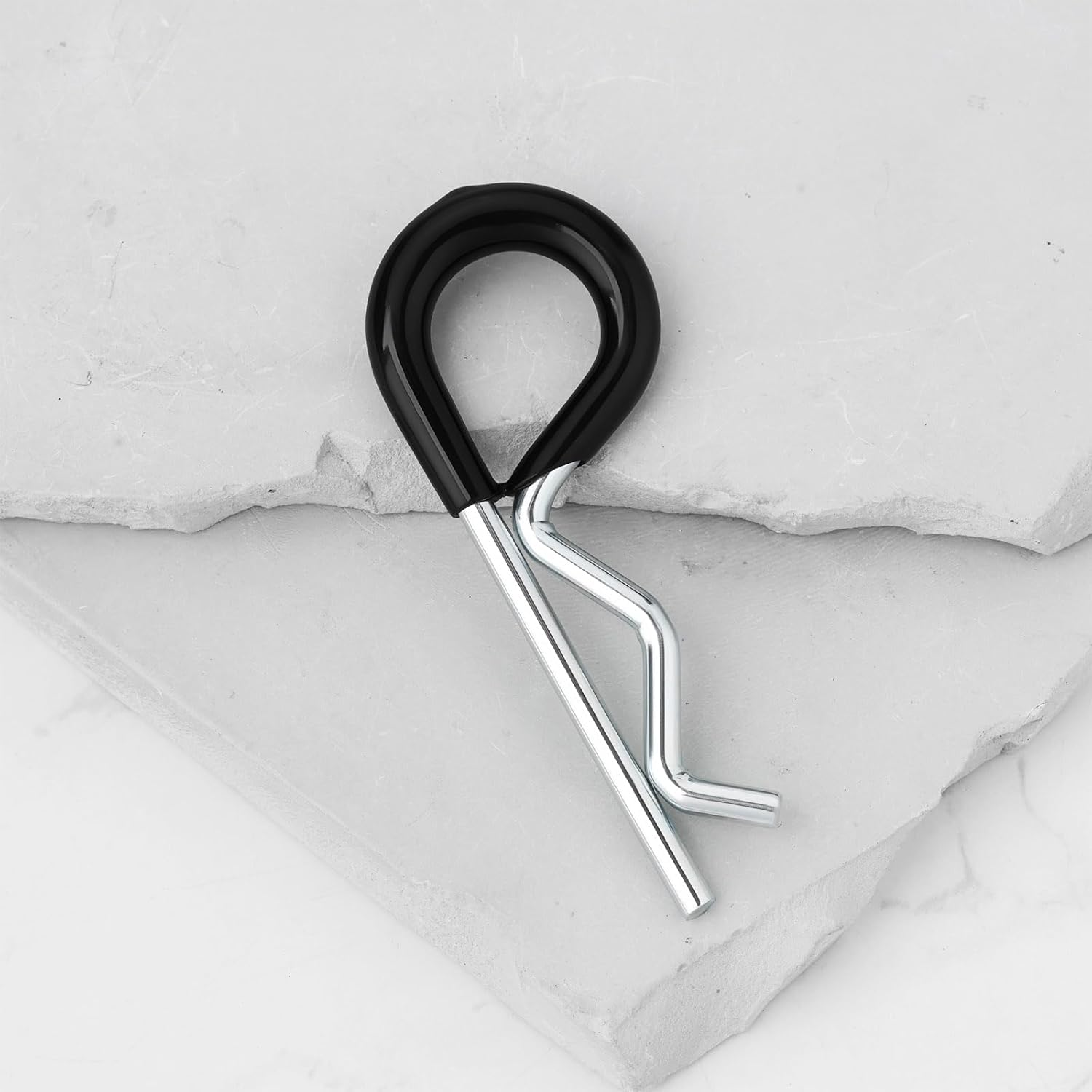 3Pcs Trailer Hitch Pin Clip with Vinyl-Coated for 1/2Inch and 5/8Inch Hitch Pins image number 3