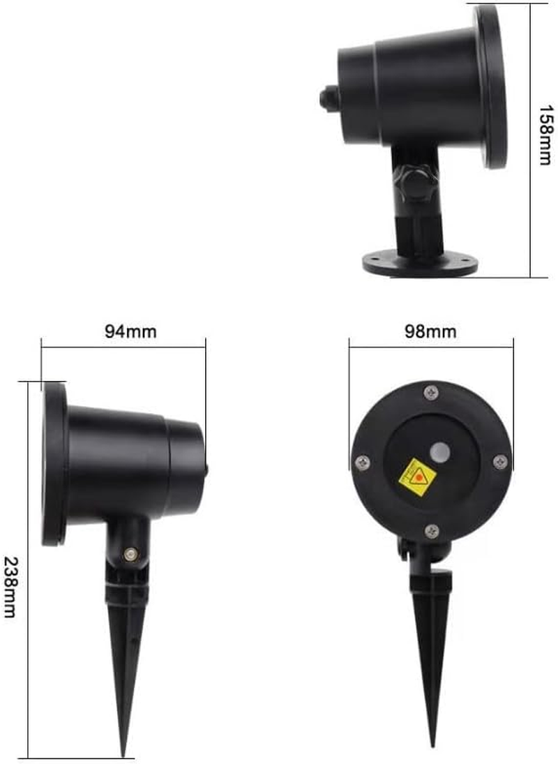 Christmas Projector Lights Outdoor, Waterproof Christmas Decorations Holiday Projector for Xmas Garden Party Gift image number 3