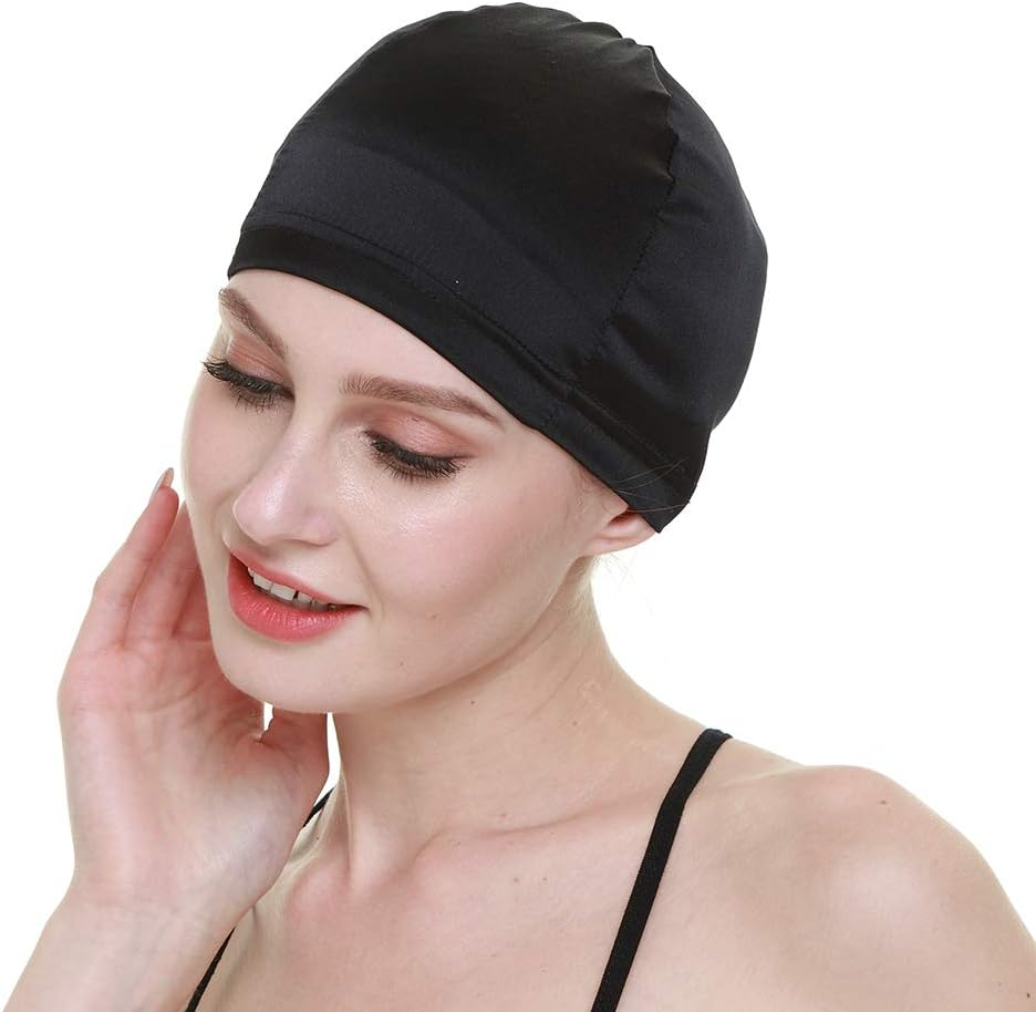 Wig Cap-100% Mulberry Silk Breathable Soft for Bald Head Available All the Year
