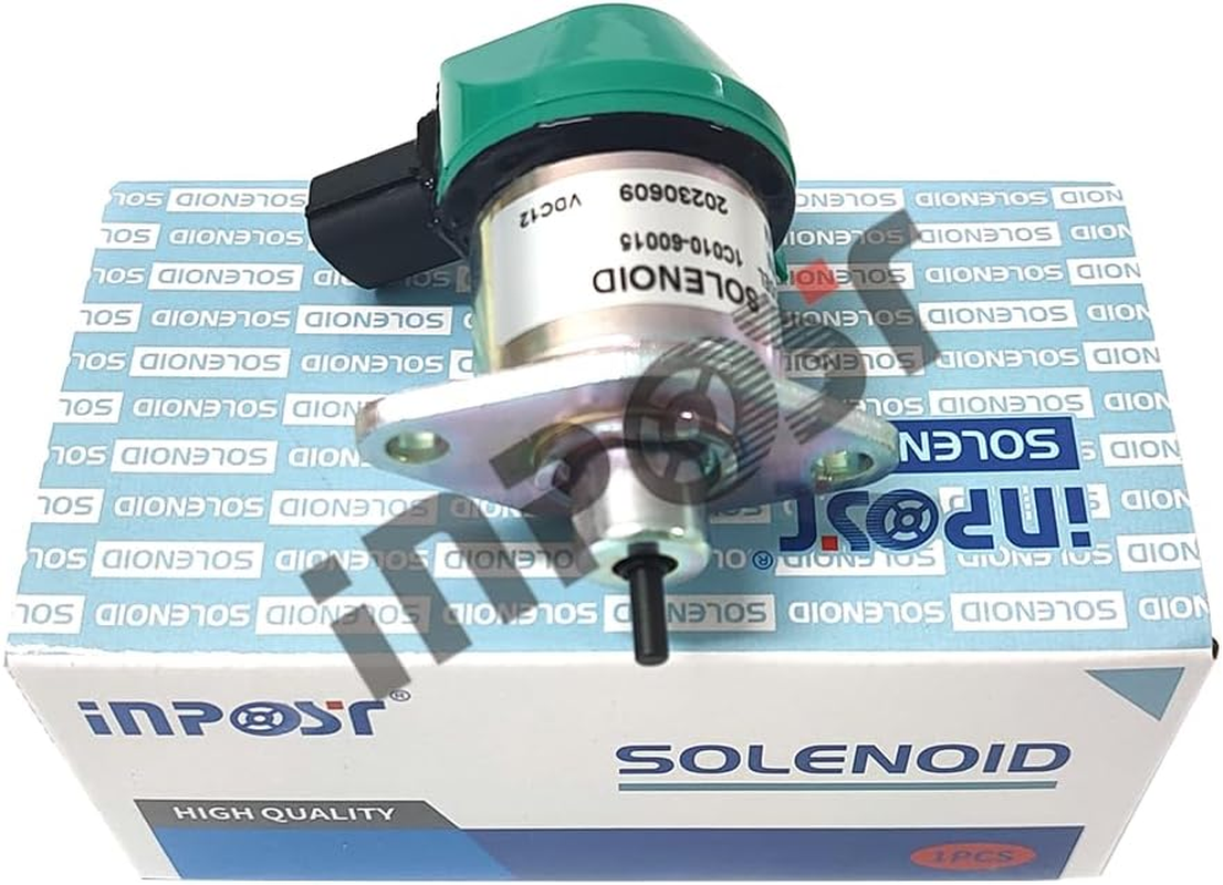 12V Fuel Shut off Stop Solenoid for Kubota Engine V3300/V3600+/V2203/V1505 1C010-60015 1C010-60017 1C010-60014 1C010-60016 image number 5
