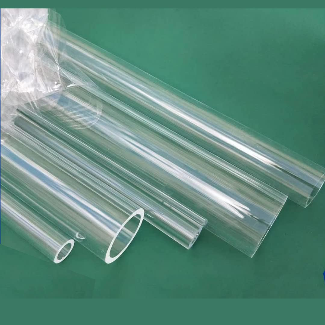 Acbbmns 2Pcs Acrylic Clear Plastic Tube round Pipe 10Mm OD 2Mm Wall 100Cm Length image number 4