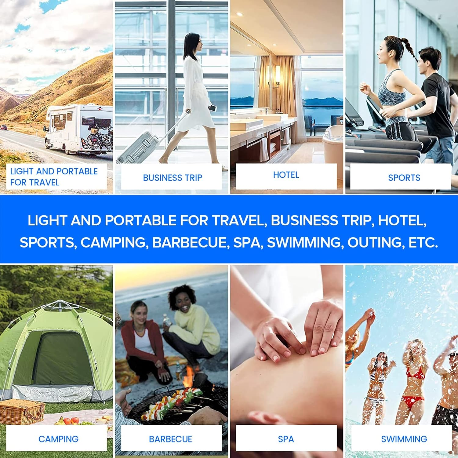 Compressed Towels, Portable Disposable Mini Compressed Coin Tissue Toilet Paper Tablets for Travel Camping Hiking Sport, Compressed Wipes image number 3