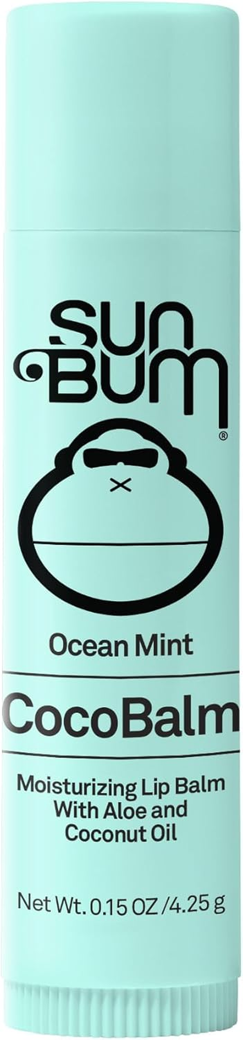 Sun Bum Cocobalm Lip Balm - Ocean Mint - Moisturizing with Aloe & Coconut Oil - Vegan & Cruelty Free - 4.25G image number 1