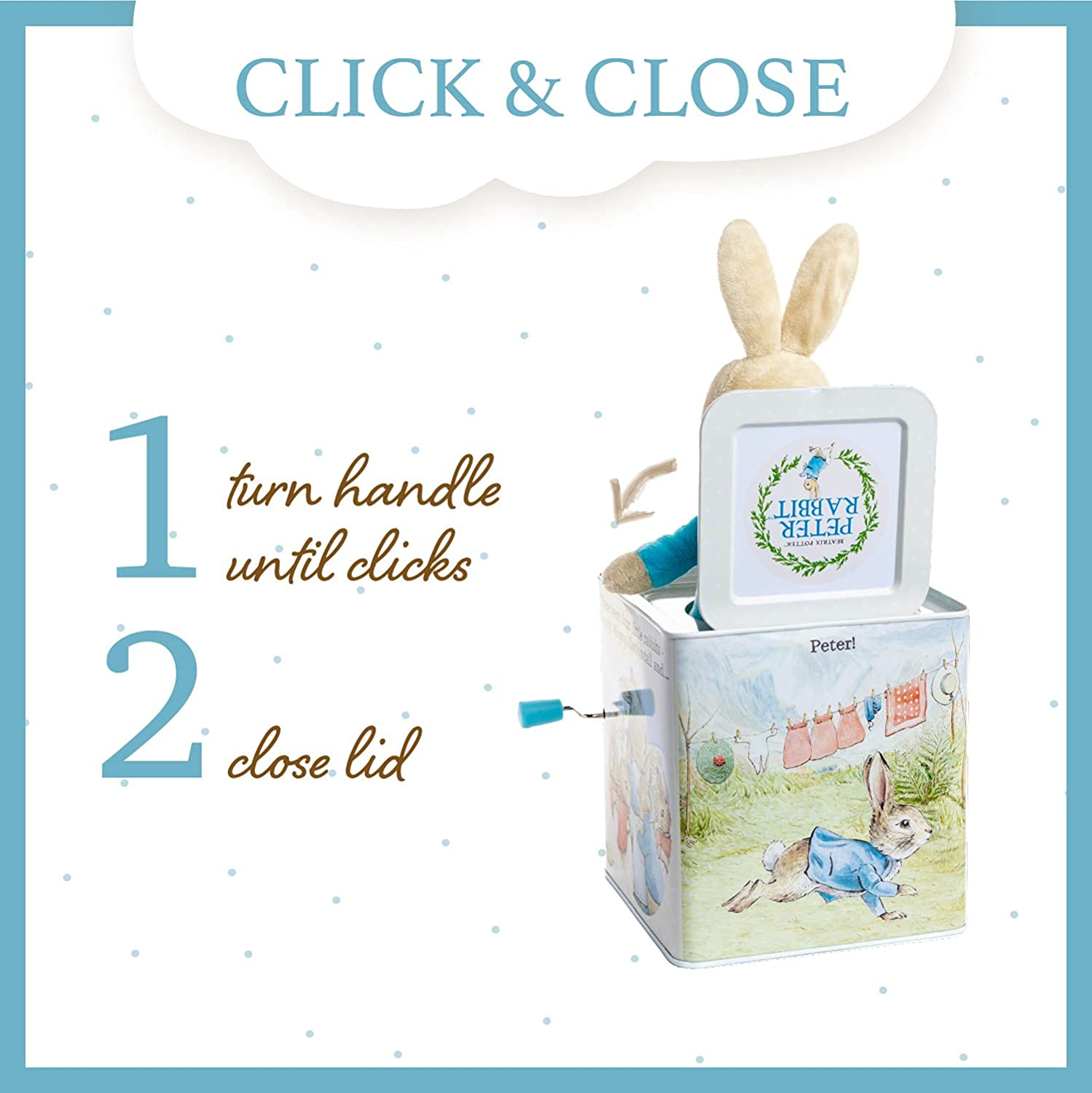 Beatrix Potter Peter Rabbit Jack in the Box image number 1