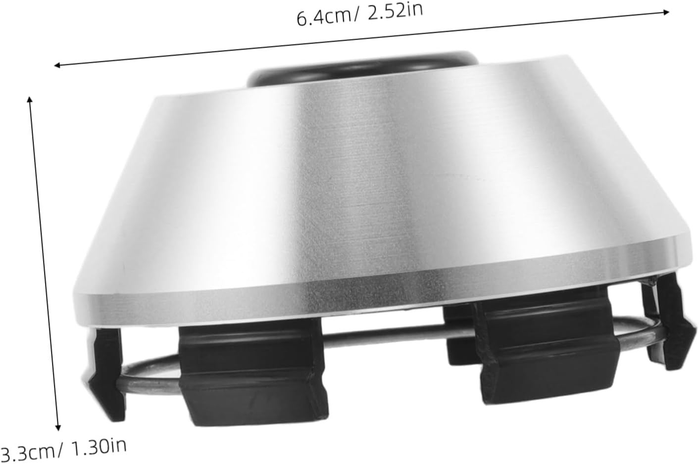 BRIGHTFUFU Aluminum Alloy Wheel Hubcaps Wheel Center Cover for Racing Cars Automotive Replacement Parts Easy to Install image number 2