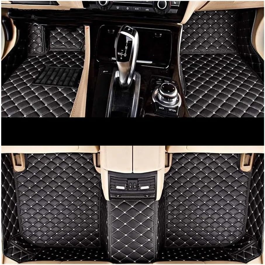 Car Mats Custom Car Floor Mats for Maz&Da for CX3 for CX-3 2015 2016 2017 2018 2019 2020 2021 2022 2023 Auto Carpets Foot Coche(All Black)