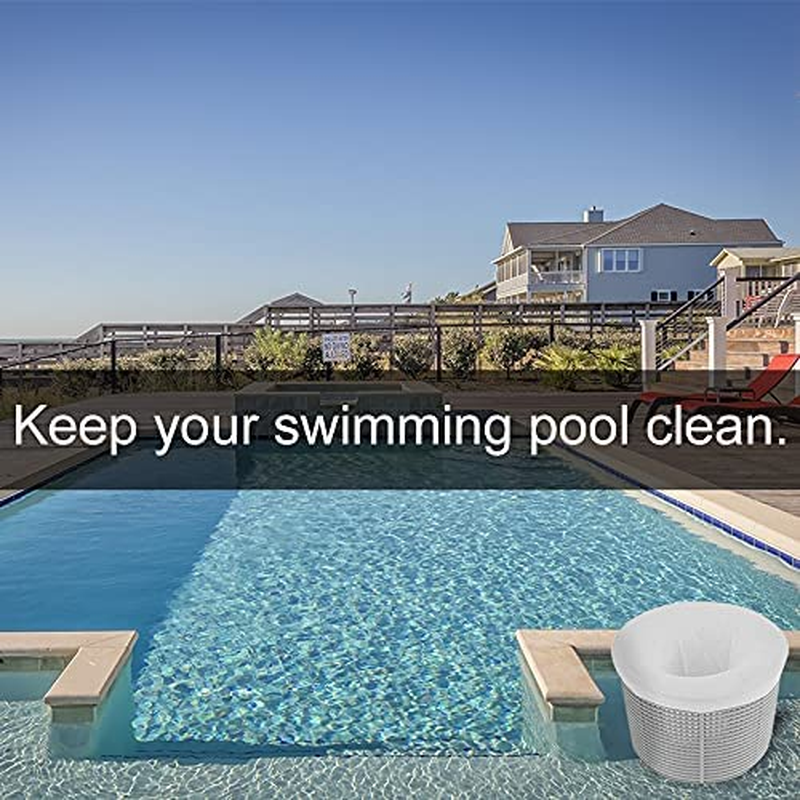Pool Skimmer Socks Valuehall 20 Packs Pool Filter Socks Pool Filter Basket Saver Socks for Filters Baskets and Skimmers for Cleans Debris and Leaves V7H08 image number 3
