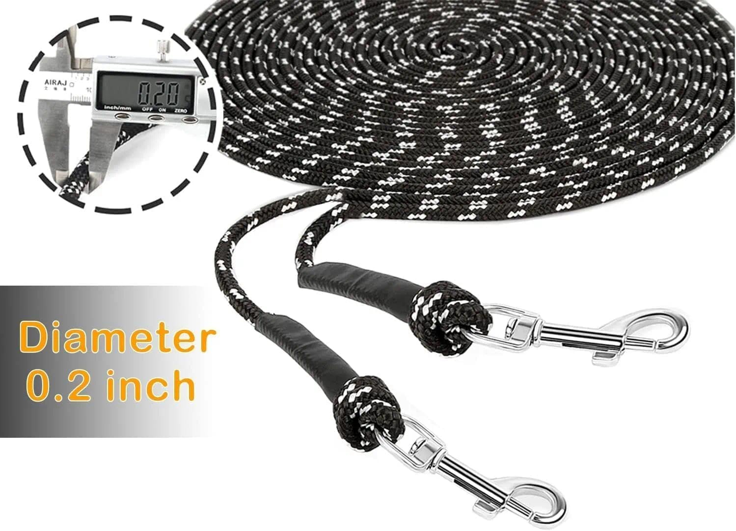 Unron Extra Long Cat Leash, 15FT/4.5M Lightweight Outdoor Cat Leash for Cats, Rabbits, Kittens, and Small Pets, Ideal for Yard Use image number 4