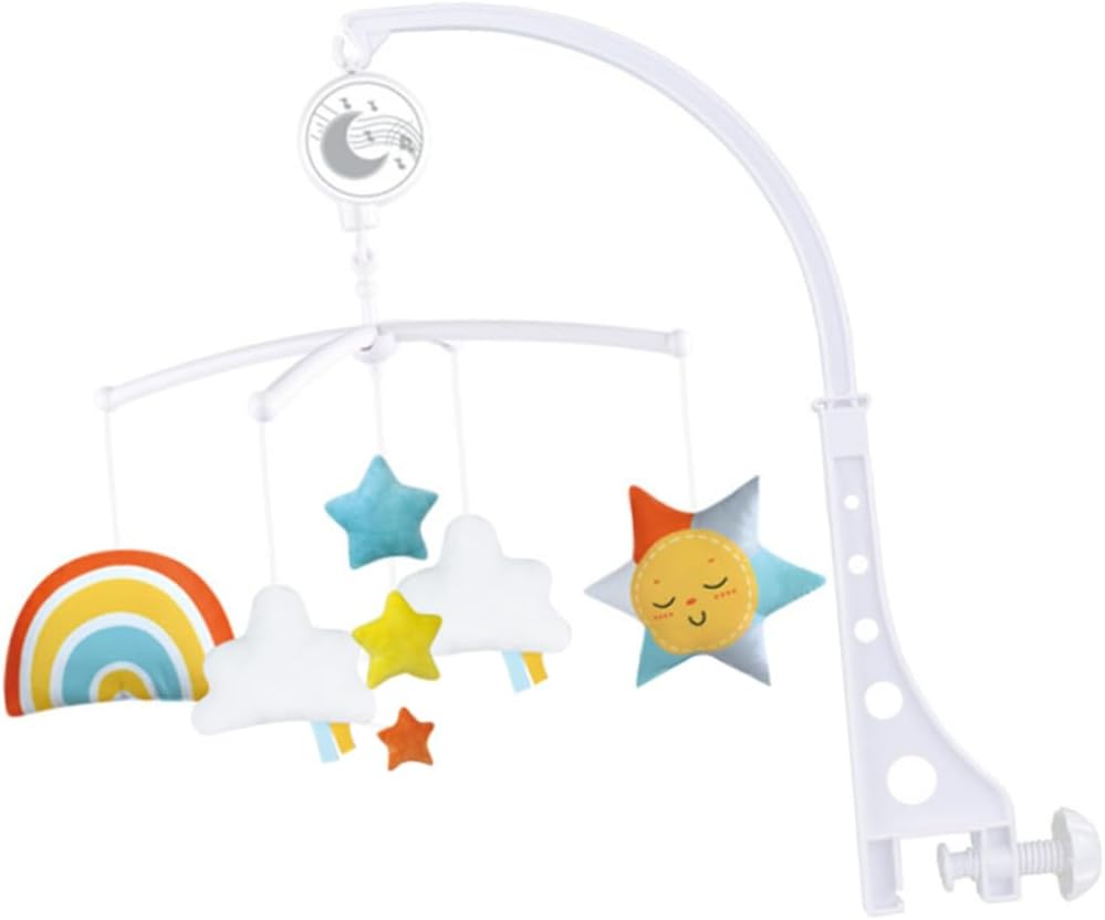 1 PC Bed Bell Decorative Plaything Cartoon Design for Newborns Durable Crib Accessory for Parent Communication No Batteries Required image number 4