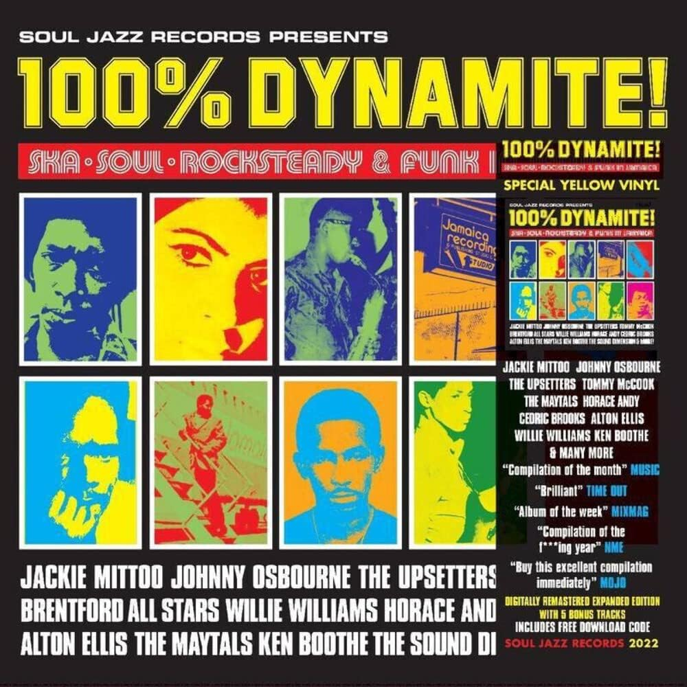 100% Dynamite (2LP YELLOW VINYL)