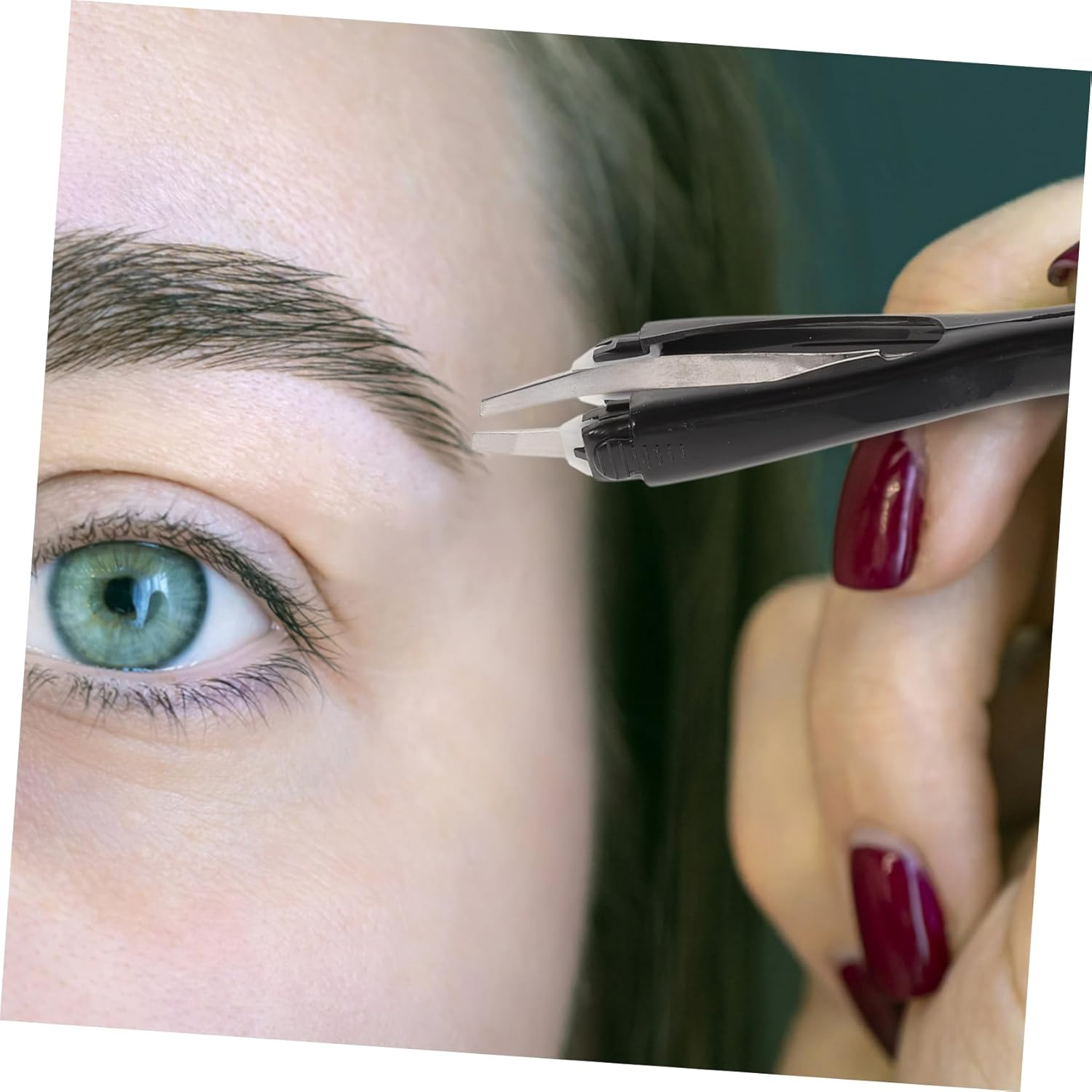 Bujo Tweezers 3Pcs Eyebrow Tweezers Precision Eyelash Curlers Lash Tweezers Automatic Eyebrow Retractable Tweezers Retractable Eyebrow Tweezer Hair Tweezers Eyebrow Tweezer Kit image number 1