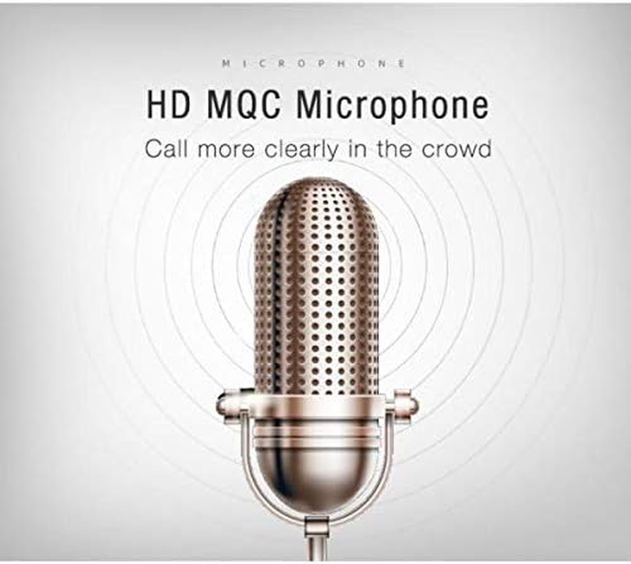 Headphones Neckband Earphones with HD Mic 68Hrs Black image number 5