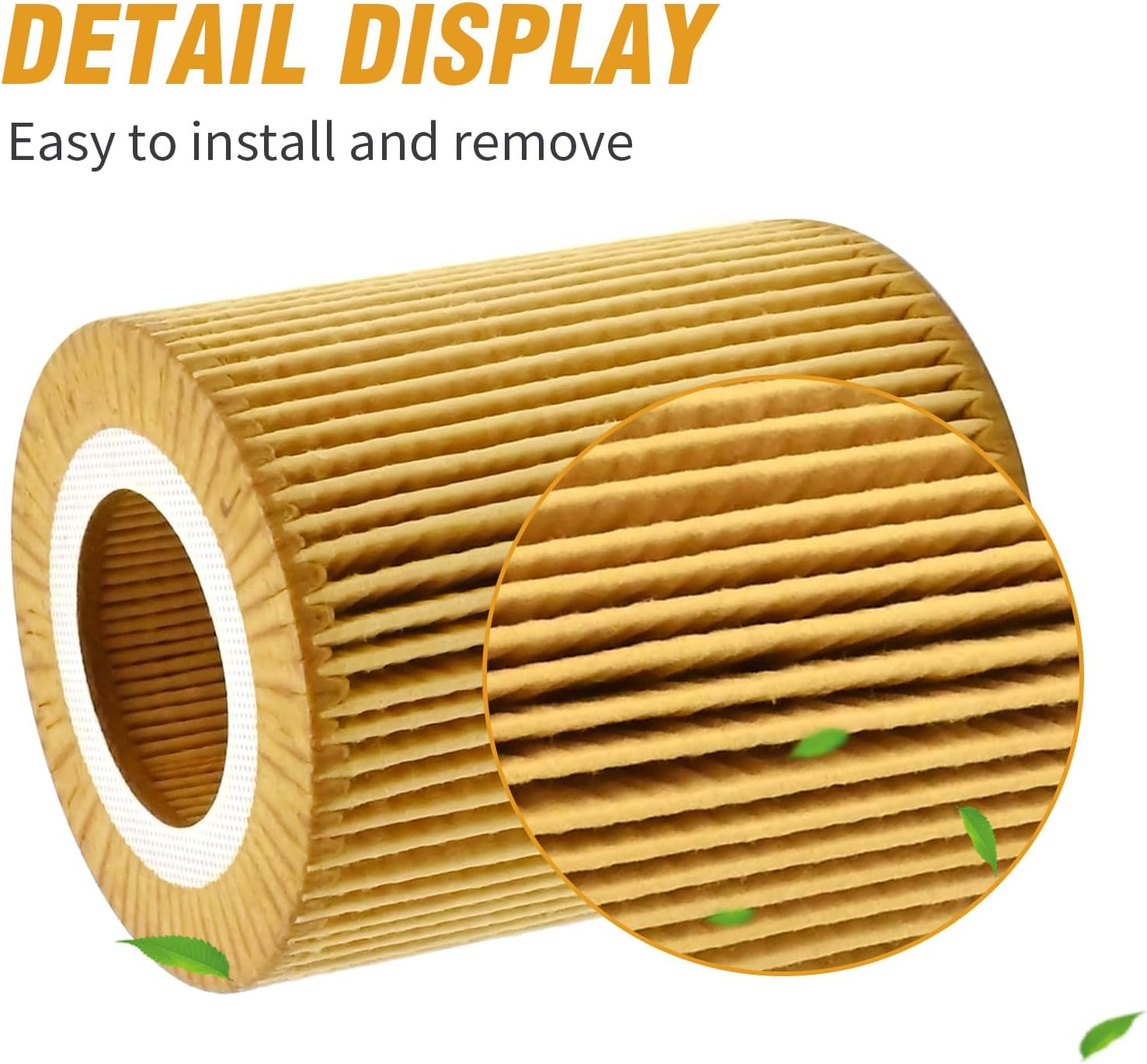 Laffoonparts 11421427908 Oil Filter Replacement for E36 323I Coupe 1992 1993 1994 1995 1996 1997 1998 1999, Replaces HU925/4X 11427512300 image number 4