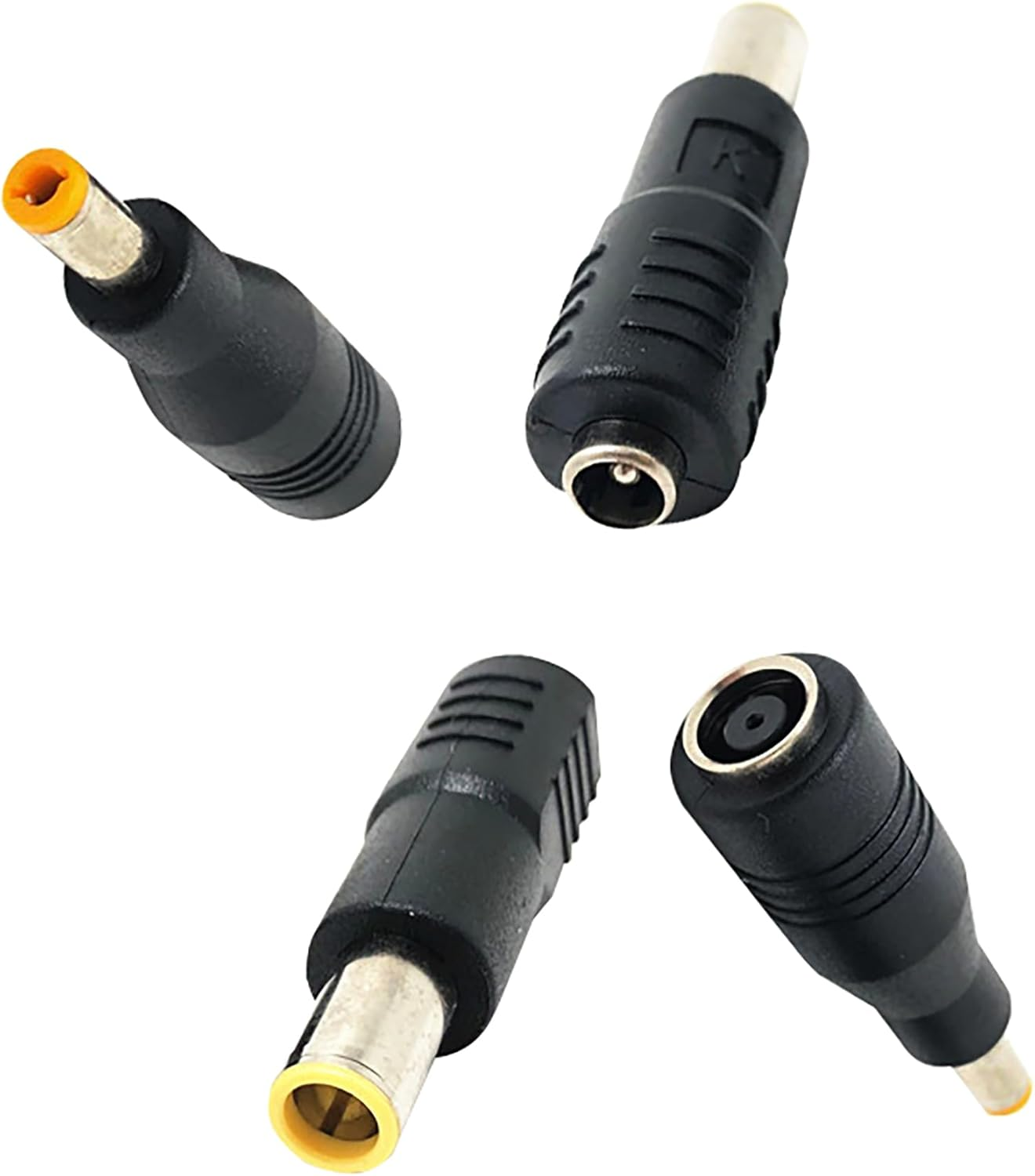 Tunghey 10-Pack Power Plug Adapter - 5 DC 8Mm Male to 5.5Mm X 2.1Mm Female and 5 DC 5.5Mm X 2.1Mm Male to 8Mm Female Connectors image number 6