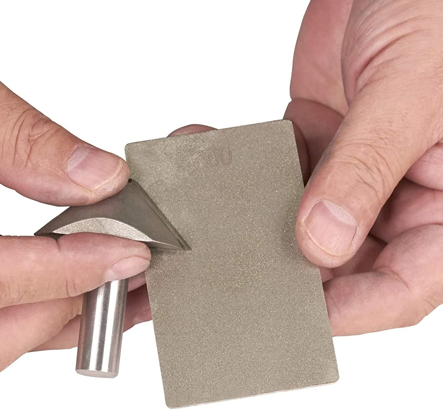 Trend Complete Diamond Sharpening Kit: Double-Sided Credit Card Stone & Mini Taper File W/Lapping Fluid, Cleaning Block, Instructional DVD & Guide, DWS/KIT/C image number 4